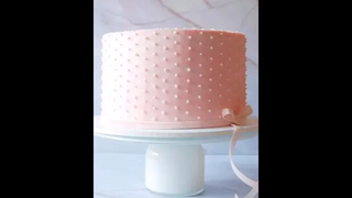 The prettiest pink cake you ever did see