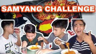 SAMYANG CHALLENGE (ANG ANGHANG PARANG LALABAS YUNG SIP-ON KO) WITH AYEAH TV VLOG #45