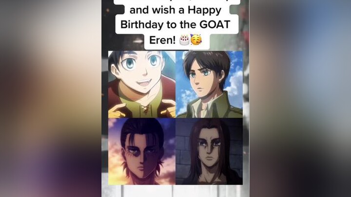 AttackOnTitan aot eren erenjaeger erenyeager shingekinokyojin anime SmellLikeIrishSpring UnsealTheM