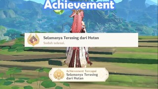 Achievement Sumeru 3.0 "Selamanya Terasing dari Hutan" | Genshin Impact