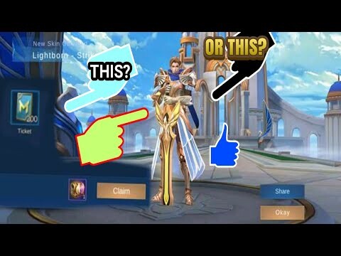 LIGHTBORN SKIN GIVEAWAY MOBILE LEGEND