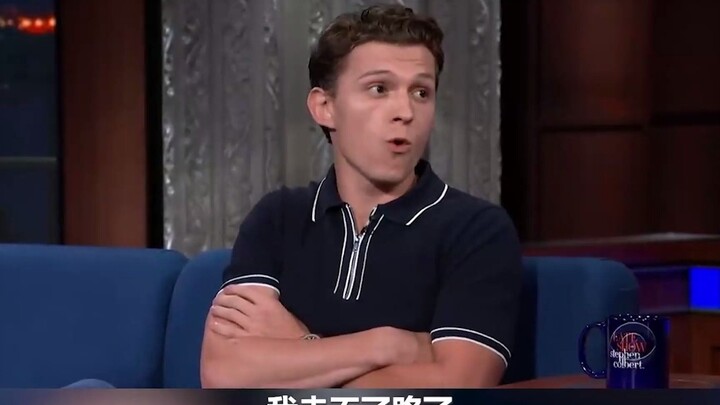 How strong is Tom Holland’s competitive spirit? He worked out at the gym until he couldn’t even walk