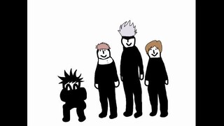 【Jujutsu Kaisen/ SukuFushi】HandDrawn Short Animation