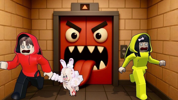 Yuta, Mio Dan Baby Celine Masuk Kedalam Lift Yang Dipenuhi Hantu Dan Monster Ane