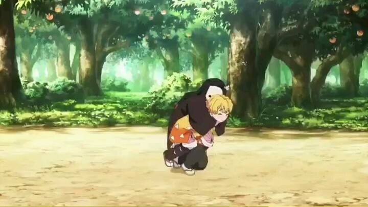 when Zenitsu  was dreaming