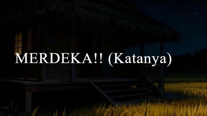 Merdeka!..katanya