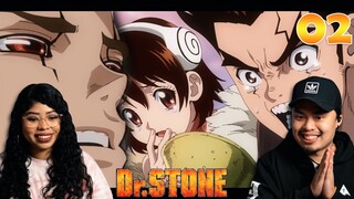TAIJU AND YUZURIHA IT'S BEEN TOO LONG! DR. STONE Season 2 Episode 2 Reaction + Ending Reaction