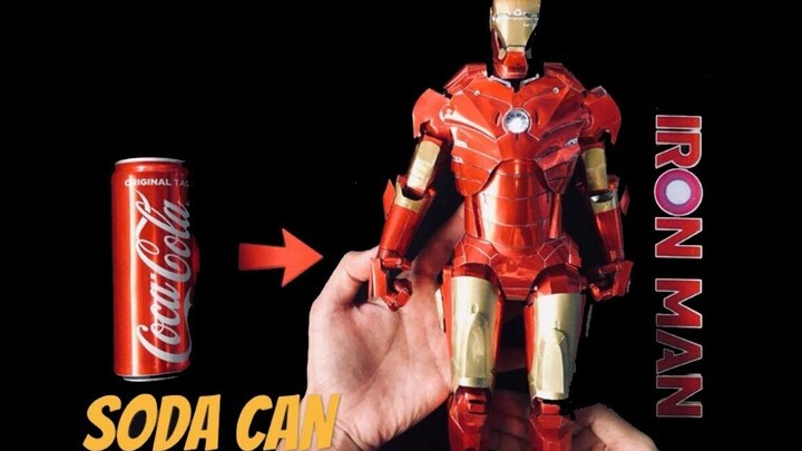 Mười phút học cách chế tạo Người Sắt từ lon nước ngọt Coca-Cola