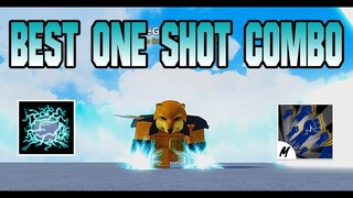 Sử dụng Combo Rumble Awakening + God Human Hiệu quả - Blox Fruits Best One Shot Combo