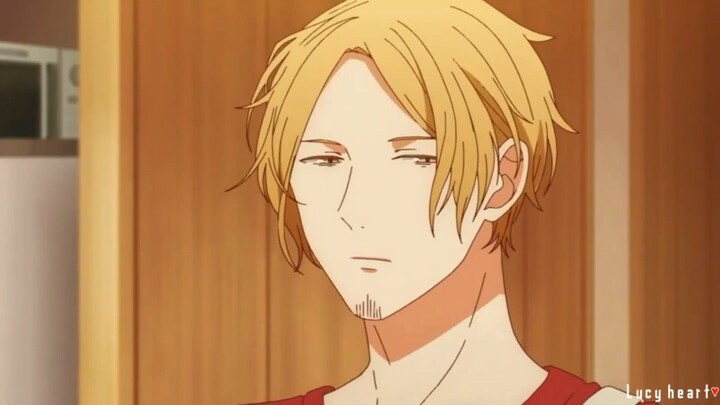 pria ganteng sedang bers