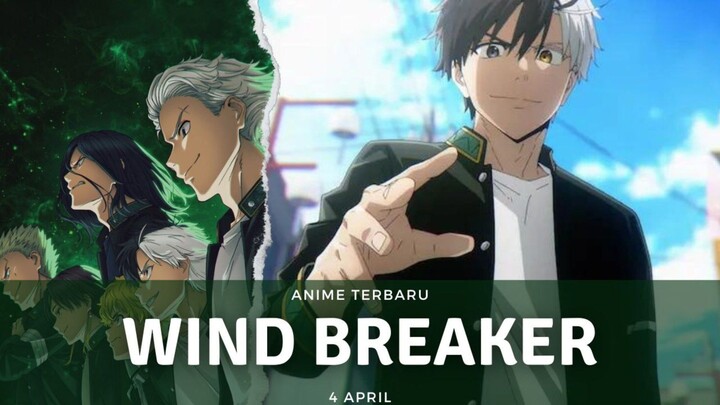 Haruka Sakura Ingin Berjuang Mencapai Puncak | Wind Breaker | Anime Terbaru
