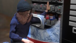 تم القبض على لص عالق في آلة بيع تلقائية