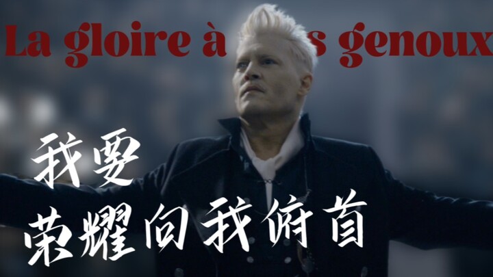 【Depp/Gellert Grindelwald】Aku akan membuat kemuliaan tunduk padaku, menaklukkan dunia atau tidak mem