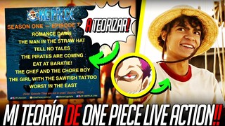 ONE PIECE LIVE ACTION y el MISTERIO en los EPISODIOS❗️👒 Mi TEORÍA de los TÍTULOS❗️😎 (1ª TEMPORADA)