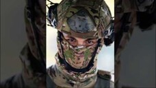The soldier’s beautiful eyes…