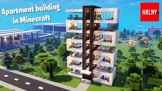 How to build an apartment building in Minecraft