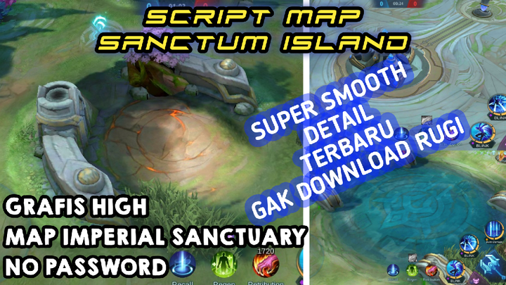 SCRIPT MAP SANCTUM ISLAND MOBILE LEGENDS