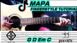 MAPA - SB19 | Ben&Ben (Guitar Fingerstyle) Tabs + Chords