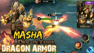 MASHA DRAGON ARMOR | DRAGON TAMER SQUAD | MOBILE LEGENDS