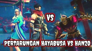 pertarungan hayabusa vs hanzo