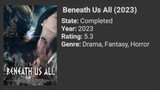 beneath us all 2023 by eugene