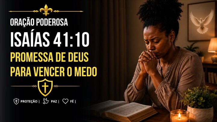 🙏 Oração de Isaías 41:10 | Promessa de Deus Para Vencer o Medo