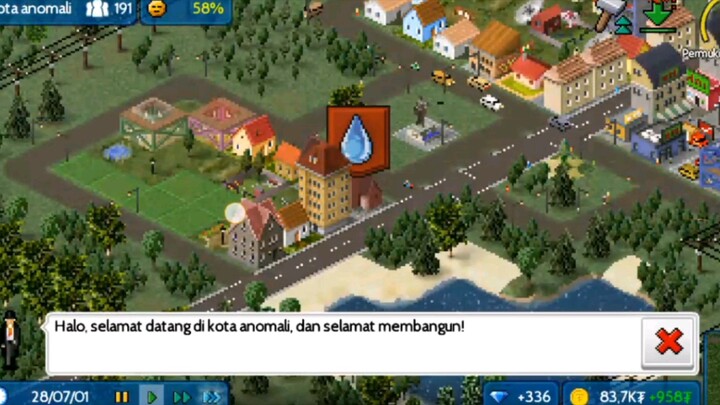 memperluas kota