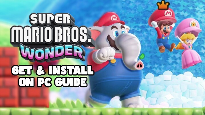 Quick Installation & Download with Crash FIX for Yuzu Emulator with Super Mario Bros. Wonder PC