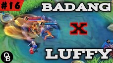 Gua Tandain Muka Lu Ya 🤣 BADANG X LUFFY - MLBB Skin MOD
