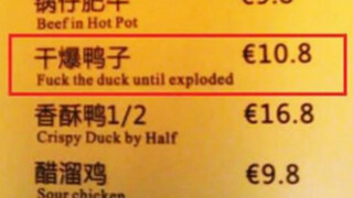 人 类 低 质 量 翻 译 鉴 赏（4）