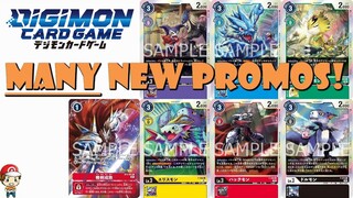 MANY New Digimon TCG Promos Announced! Security Digimon & Alt Options! (Digimon TCG News)