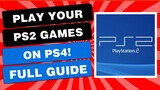 How To Play PS2 Games On PS4 With USB 2022 Full Guide