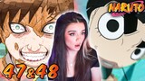 THIS BATTLE IS EPIC - Rock Lee vs. Gaara | Episodes 47 & 48 |  NARUTO REACTION + REVIEW
