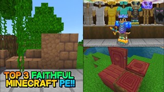 3 TEXTURE PACK FAITHFUL (32x32) UNTUK MCPE 1.19 !!