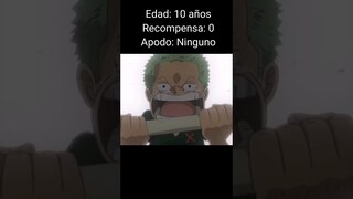 La evolución de ZORO en un video 「EDIT」#animes #onepiece #epic