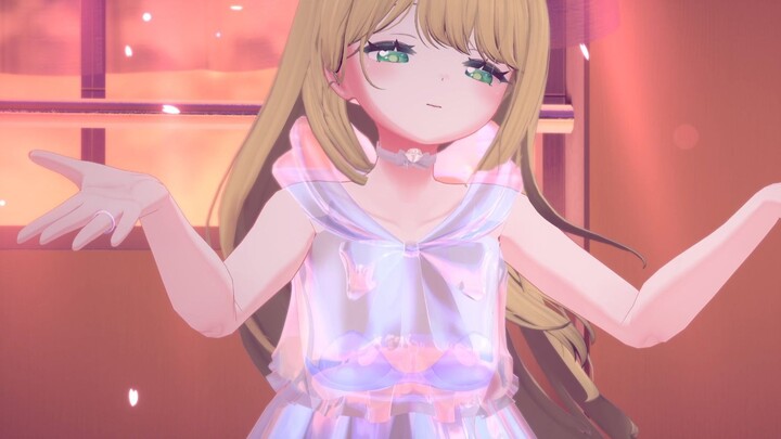 小清新透明夏菲