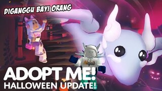 NAJIB DIKELILINGI GENG M0T0R -  ADOPT ME HALLOWEEN ROBLOX INDONESIA