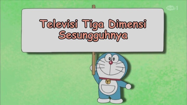 Doraemon Bahasa Indonesia(HD) 226 V1 - Televisi Tiga Dimensi Sesungguhnya.