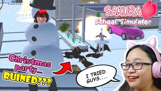 Sakura School Simulator Gameplay - My Christmas Party is RUINED - Let's Play Sakura School Simulator