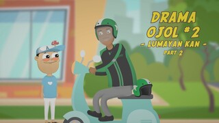 Kartun Lucu Drama Ojol #2 ft. Acil Dalang Pelo - Lumayan Kan (Part 2) | KangCartoon