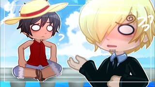 🚿 Water And Soap...? 🧼|| One Piece ||🍖 Luffy & Sanji 👨‍🍳|| Gacha Life 2