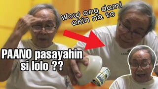 PAANO MO MAPAPASAYA SI LOLO PAG NALULUNGKOT? LAUGHTRIP TO HAHAHA