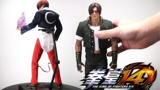 拳皇正版可动人偶【及嘉测评#163】GenesisEmen 拳皇14 DLC经典版 八神庵&草薙京