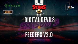 MeSA Season 3 Brawl Stars August: DIGITAL DEVILS VS FEEDERS V2.0 FINALS
