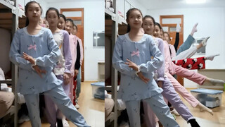 舞蹈生展示专业，看脚背就知道下了狠功夫：台上一分钟台下十年功
