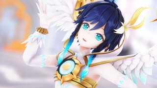 [Genshin Impact MMD/Wendy Divine Equipment] Ayo mulai berbisnis, Baba melepas sutranya!
