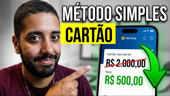 Como diminuir a fatura do seu CARTÃO DE CRÉDITO.