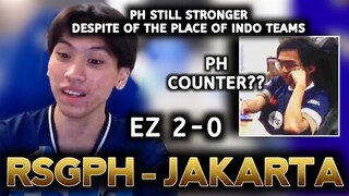 PH Counter?? RSG PH Qualified Easy 2-0 against the Top 2 EVOS Glory of MPL ID in SNAPDRAGON