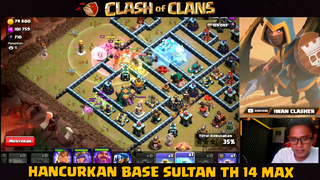 AKHIRNYA!! BISA RATAKAN BASE SULTAN TH 14 MAX