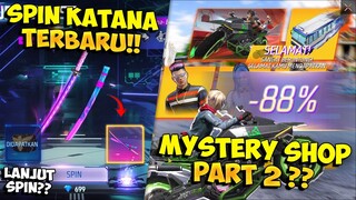 EVENT MYSTERY SHOP PART 2 ?? Spin Skin Katana Buried Purpledust Terbaru